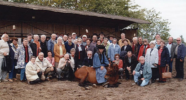 Gruppenbild in Ungarn