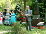 10. Jahresfeier des Gedenksteins auf dem Waldfriedhof in Backnang - Donauschwaben Backnang