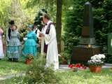 10. Jahresfeier des Gedenksteins auf dem Waldfriedhof in Backnang - Donauschwaben Backnang