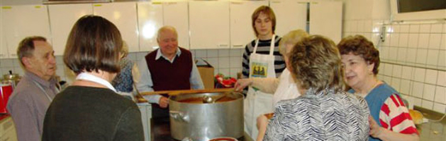 Lammgulasch am 28. März 2009 im Kath. Gemeindezentrum in Backnang