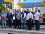 Verleihung des Backnanger Ehrentellers an Heinz Kaldi - Donauschwaben Backnang
