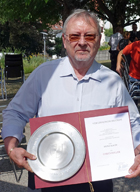 Verleihung des Backnanger Ehrentellers an Heinz Kaldi
